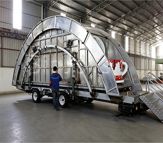 Coffe Cup with Trailer